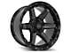 4Play 4P63 Brushed Black Wheel; 20x10; -18mm Offset (99-04 Jeep Grand Cherokee WJ)