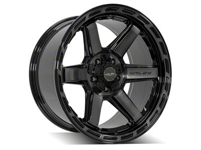 4Play 4P63 Brushed Black Wheel; 20x10; -18mm Offset (05-10 Jeep Grand Cherokee WK)