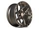 4Play 4P55 Bronze 6-Lug Wheel; 22x10; -18mm Offset (16-23 Tacoma)