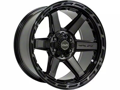 4Play 4P63 Brushed Black 6-Lug Wheel; 20x10; -18mm Offset (16-23 Tacoma)