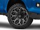 4Play 4P80R Brushed Black 6-Lug Wheel; 20x9; 0mm Offset (16-23 Tacoma)