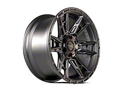 4Play Sport2.0 4PS20 Matte Black 6-Lug Wheel; 20x9; -6mm Offset (17-24 Titan)