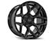 4Play 4P06 Gloss Black with Brushed Face 6-Lug Wheel; 20x10; -18mm Offset (22-24 Tundra)