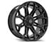 4Play 4P83 Brushed Black 6-Lug Wheel; 24x10; 18mm Offset (22-24 Tundra)