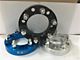 1-1/4-Inch Wheel Spacers; Silver (03-24 4Runner)