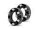 1.25-Inch 6-Lug Wheel Spacers; Black; Set of Two (03-24 4Runner)