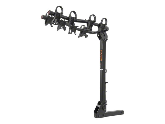 2-Inch Receiver Hitch Premium Bike Rack; Carries 4 Bikes (Universal; Some Adaptation May Be Required)