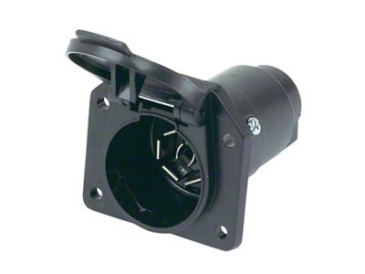 7-Blade Vehicle End Connector; Plastic