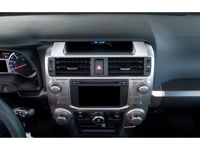 Above Center Air Vent Trim Strip; Gloss White (14-24 4Runner)