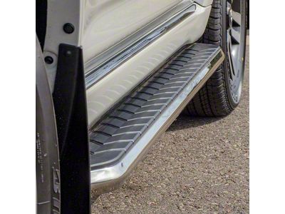 AeroTread 5-Inch Running Boards; Polished (14-24 4Runner Limited)