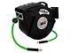 Air Hose Reel with 3/8-Inch x 50-Foot Air Hose