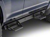 Alumilite Side Step Bars; Textured Matte Black (10-24 4Runner, Excluding Limited)