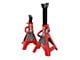 Big Red Double Lock Jack Stands; 3-Ton Capacity