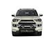 Bull Bar with Skid Plate and 5.30-Inch Black Round Flood LED Lights; Textured Black (10-24 4Runner, Excluding Nightshade & 14-24 Limited)