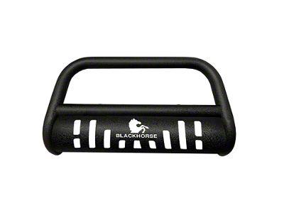 Bull Bar with Skid Plate; Textured Black (10-24 4Runner, Excluding 14-24 Limited, Nightshade & 22-24 TRD Sport)