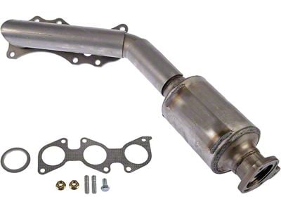 Catalytic Converter with Integrated Exhaust Manifold; Driver Side (03-09 4.0L 4Runner)