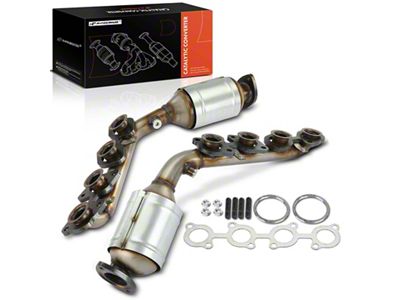 Catalytic Converters; Driver and Passenger Side (03-04 4.7L 4Runner)