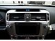 Center Air Vent Accent Trim Strip; Domed Carbon Fiber (14-24 4Runner)