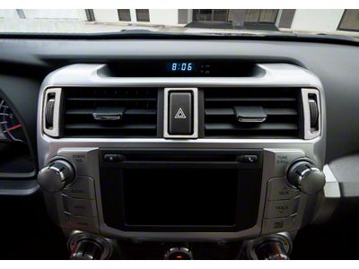 Center Air Vent Accent Trim Strip; Silver Sky Metallic (14-24 4Runner)