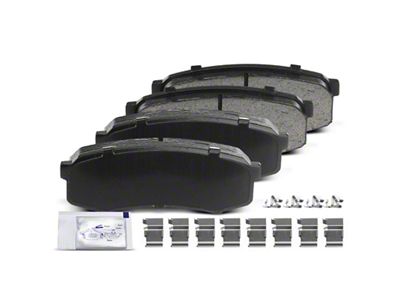 Ceramic Brake Pads; Rear Pair (03-24 4Runner)