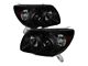 Crystal Headlights; Black Housing; Smoked Lens (06-09 4Runner)