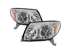 Crystal Headlights; Chrome Housing; Clear Lens (03-05 4Runner)