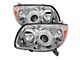 Crystal Headlights; Chrome Housing; Clear Lens (06-09 4Runner)