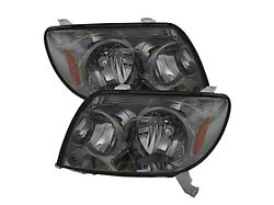 Crystal Headlights; Chrome Housing; Smoked Lens (03-05 4Runner)