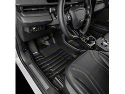 Custom Front, Rear and Third Row Floor Mats; Black (10-24 4Runner w/ Third Row Seats)