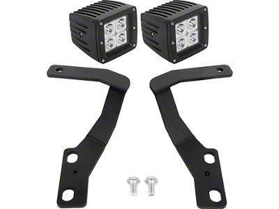 Ditch Light Brackets with Spot Lights (10-24 4Runner)