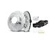 Drilled and Slotted 6-Lug Brake Rotor and Pad Kit; Front (03-09 4Runner w/ 12.56-Inch Front Rotors)