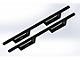 Drop Side Step Bars; Textured Black (10-24 4Runner, Excluding Limited, Nightshade, TRD Sport & 10-13 SR5)