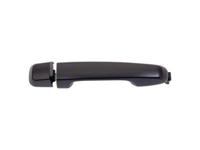 Exterior Door Handle; Rear Driver or Passenger Side; Black (10-20 4Runner)