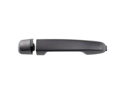 Exterior Door Handle; Rear Driver or Passenger Side; Black (10-20 4Runner)