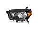 Factory Style Headlight; Black Housing; Clear Lens; Driver Side (10-13 4Runner)