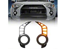 Fog Light Brackets with Tri-Color Lighting (14-24 4Runner SR5, Trail, TRD Pro, TRD Off-Road)