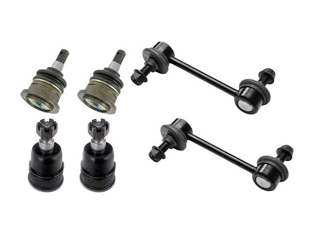 Front Ball Joints with Sway Bar Links (03-24 4Runner w/o KDSS System)