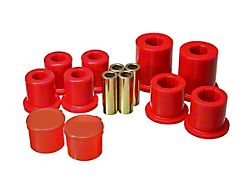 Front Control Arm Bushings; Red (10-24 4Runner)