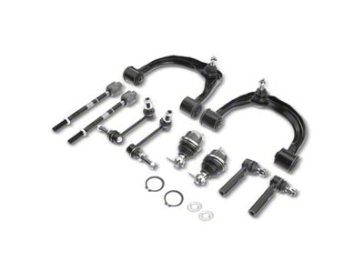 Front Upper Control Arm, Ball Joint, Sway Bar Link and Tie Rod End Kit (03-09 4Runner)