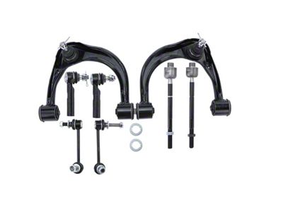 Front Upper Control Arm, Ball Joint, Sway Bar Link and Tie Rod End Kit (03-09 4Runner)