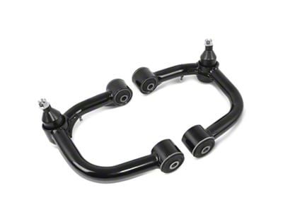 Front Upper Control Arms for 2 to 4-Inch Lift; Black (03-24 4Runner)