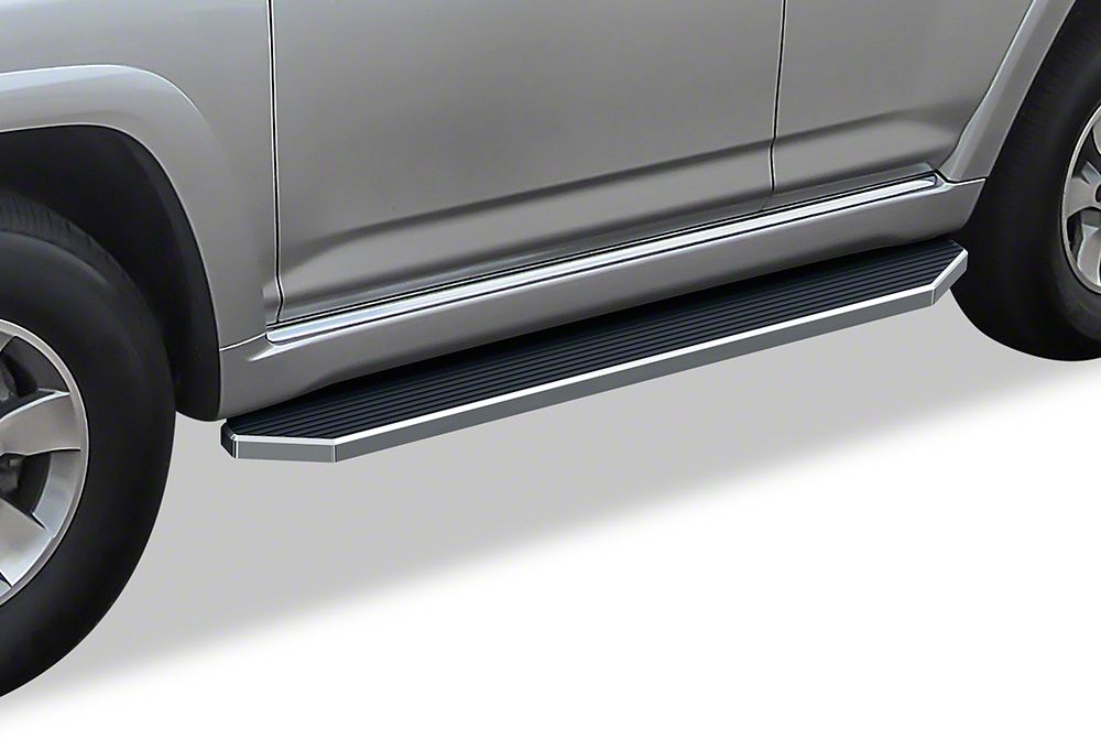 Toyota 4-Runner H-Style Running Boards; Polished (10-24 4Runner Trail ...