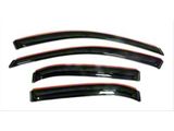 In-Channel Ventvisor Window Deflectors; Front and Rear; Dark Smoke (10-24 4Runner)