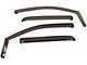 In-Channel Window Deflectors; Front and Rear; Smoke (10-24 4Runner)