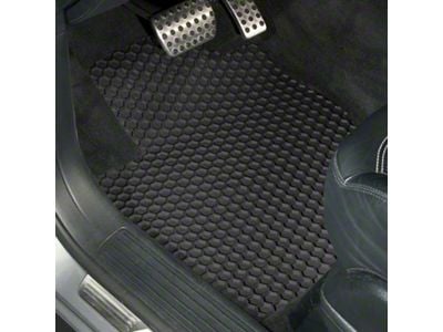 Intro-Tech Hexomat Custom Fit All-Weather Front and Rear Floor Mats; Black (03-09 4Runner)