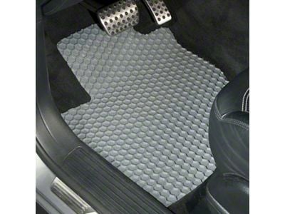 Intro-Tech Hexomat Custom Fit All-Weather Front and Rear Floor Mats; Gray (03-09 4Runner)