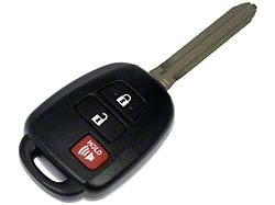 Keyless Entry Remote; 3-Button (20-24 4Runner w/o Push Button Start)