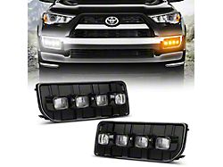 LED DRL Fog Lights with Sequential Turn Signals (14-24 4Runner Limited; 19-24 4Runner Nightshade; 22-24 4Runner TRD Sport)