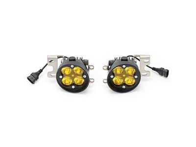 LED Fog Lights; Yellow (14-24 4Runner)