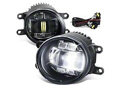 LED Projector Fog Lights; Clear (10-13 4Runner)